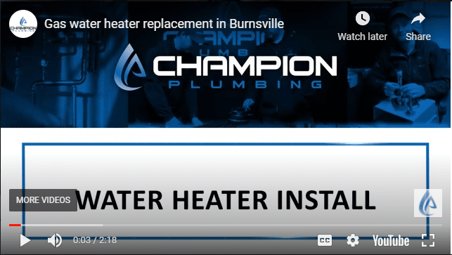 Gas Water Heater Replacement