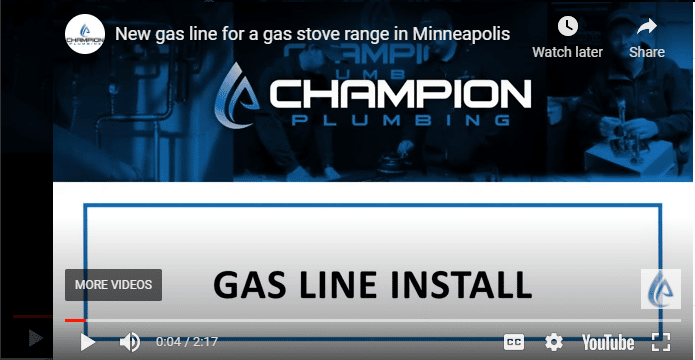 Gas Line For A Gas Stove
