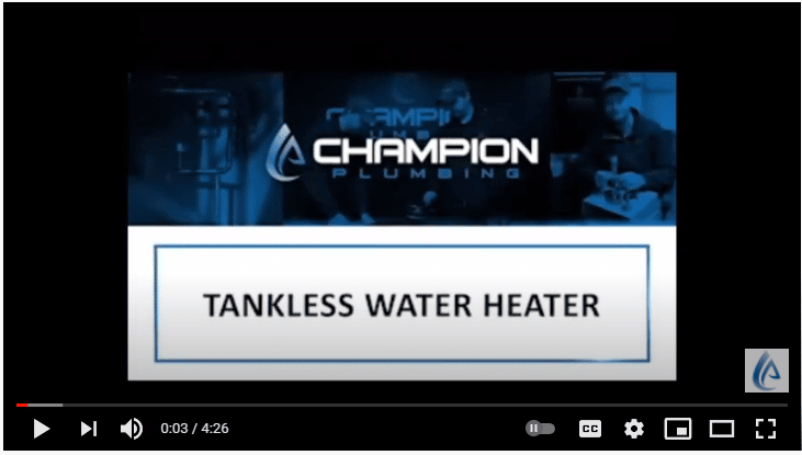 Navien Tankless Water Heater parts and function