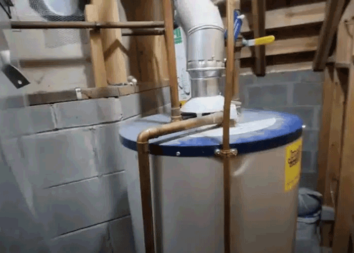 old water heater