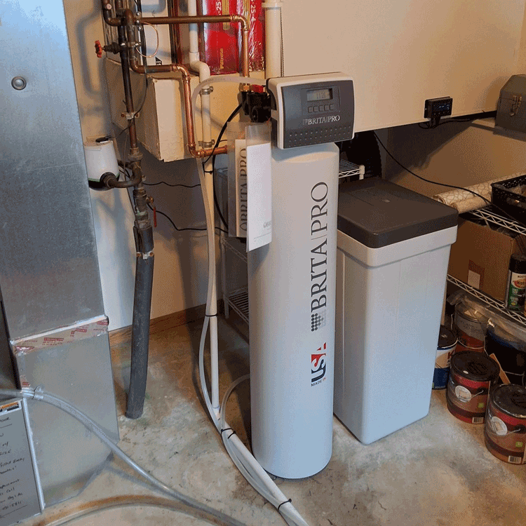 Brita PRO water softener install
